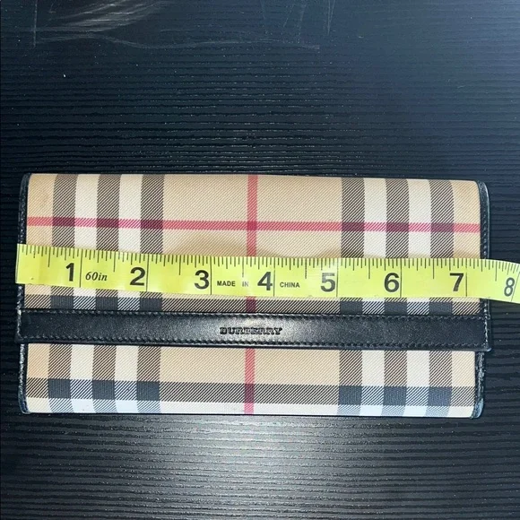 Burberry Beige and Black Plaid Clutch - Picture 6 of 6